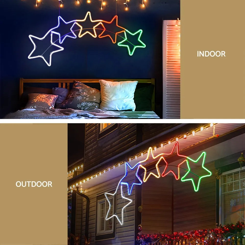 1.25M Christmas Lights Motif 560 LED Rope Light Outdoor Decoration