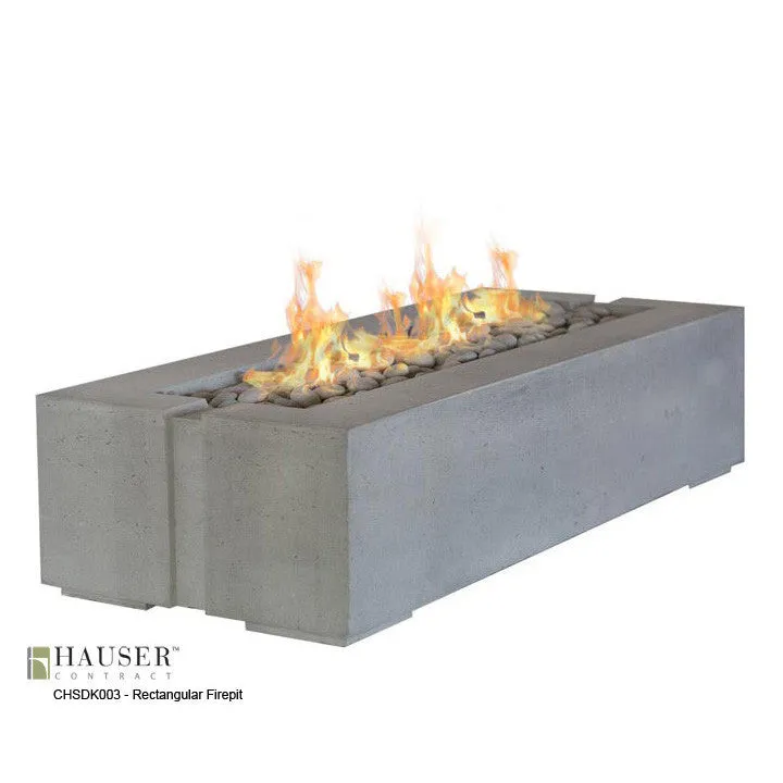 48" Rectangular Firepit