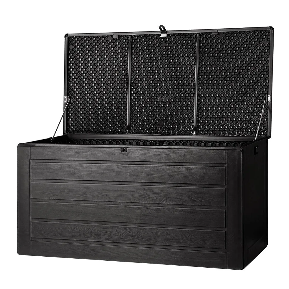 680L Weather-Resistant Lockable Storage Box Bench - Gardeon