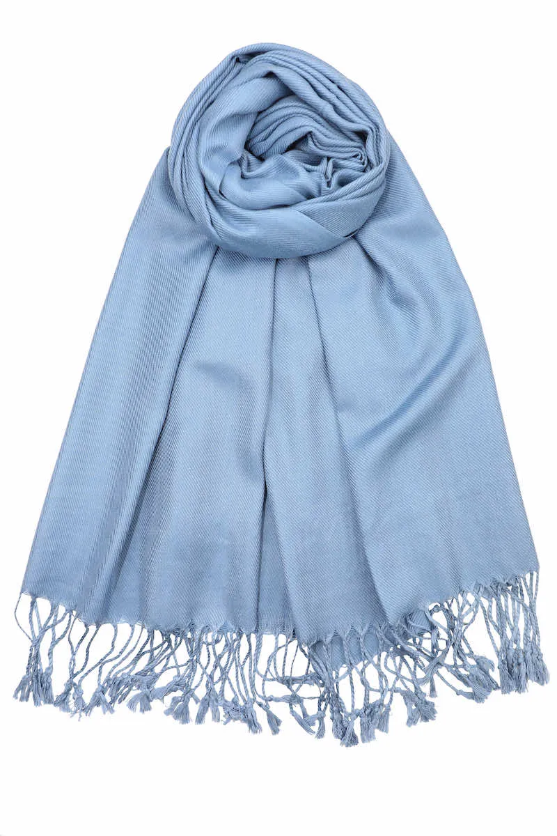 Achillea Large Soft Silky Pashmina Scarf Shawl Wrap in Solid Colors (30 Colors) Group 1