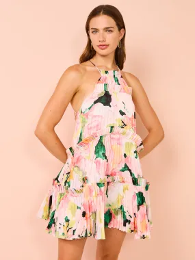 Acler Ormond Mini Dress in Daphne Posy