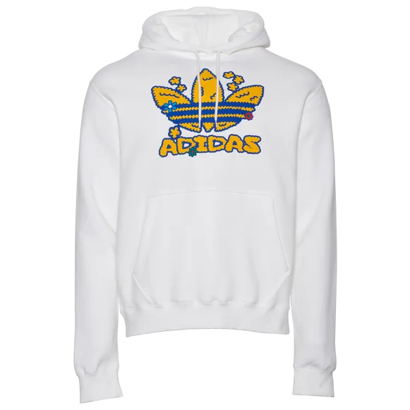 Adidas Originals Flower Puff Fleece Pullover Hoodie