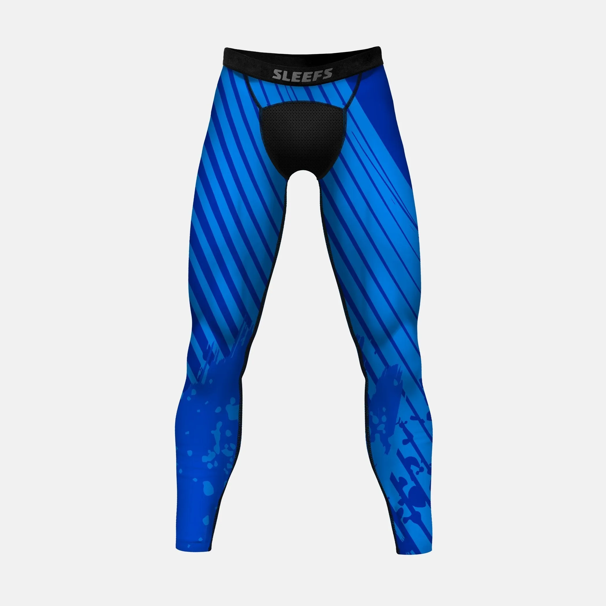 Aerial Blue compression tights / leggings