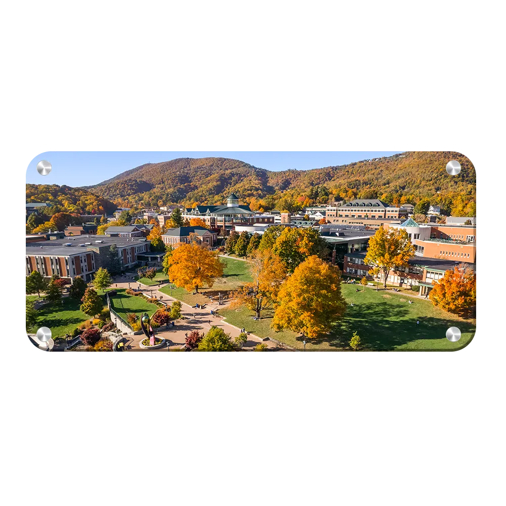 Appalachian State Mountaineers - Campus Fall Colors Panoramic