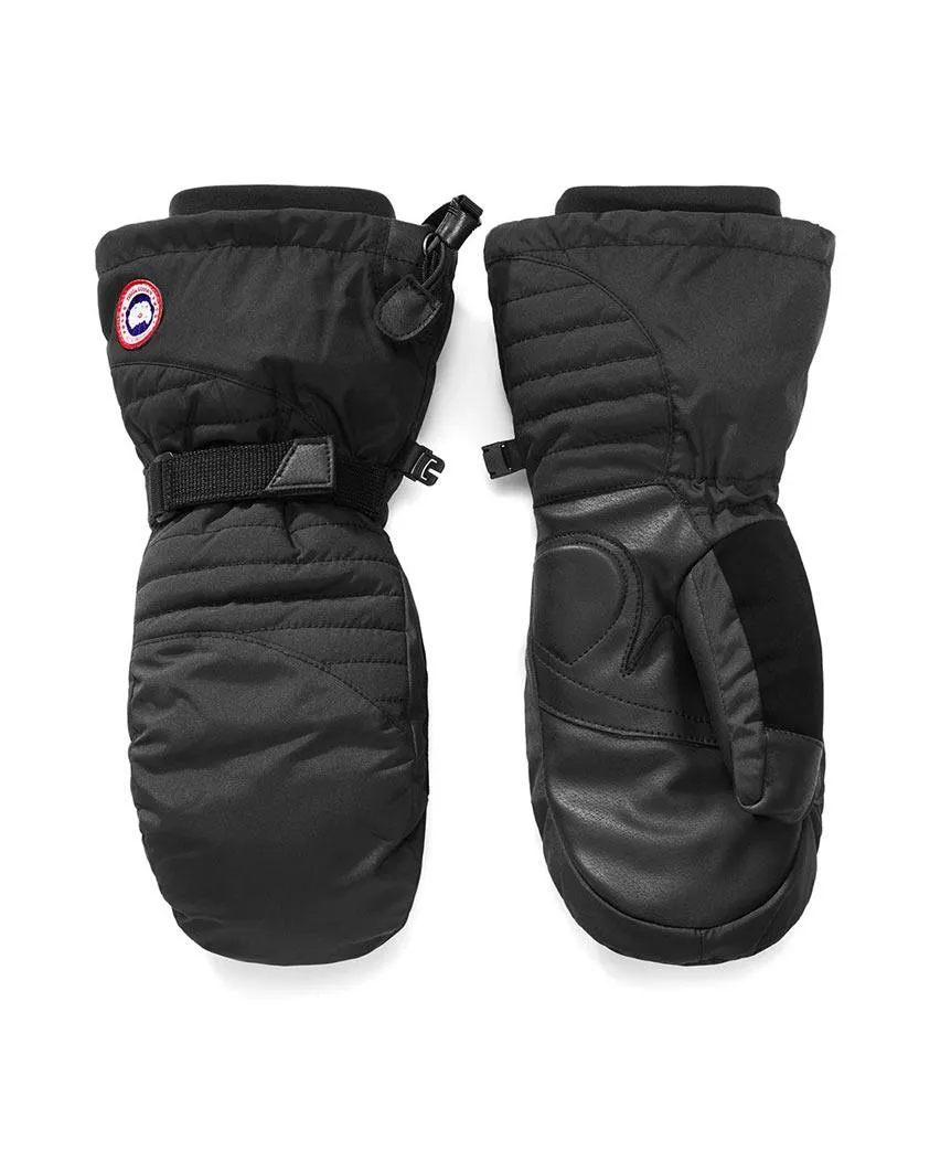 Arctic Down Mitts Womens Black