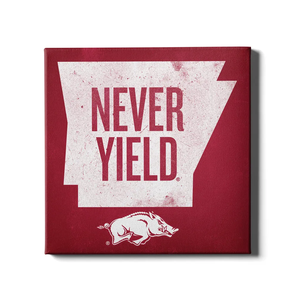 Arkansas Razorbacks - Arkansas Never Yield State