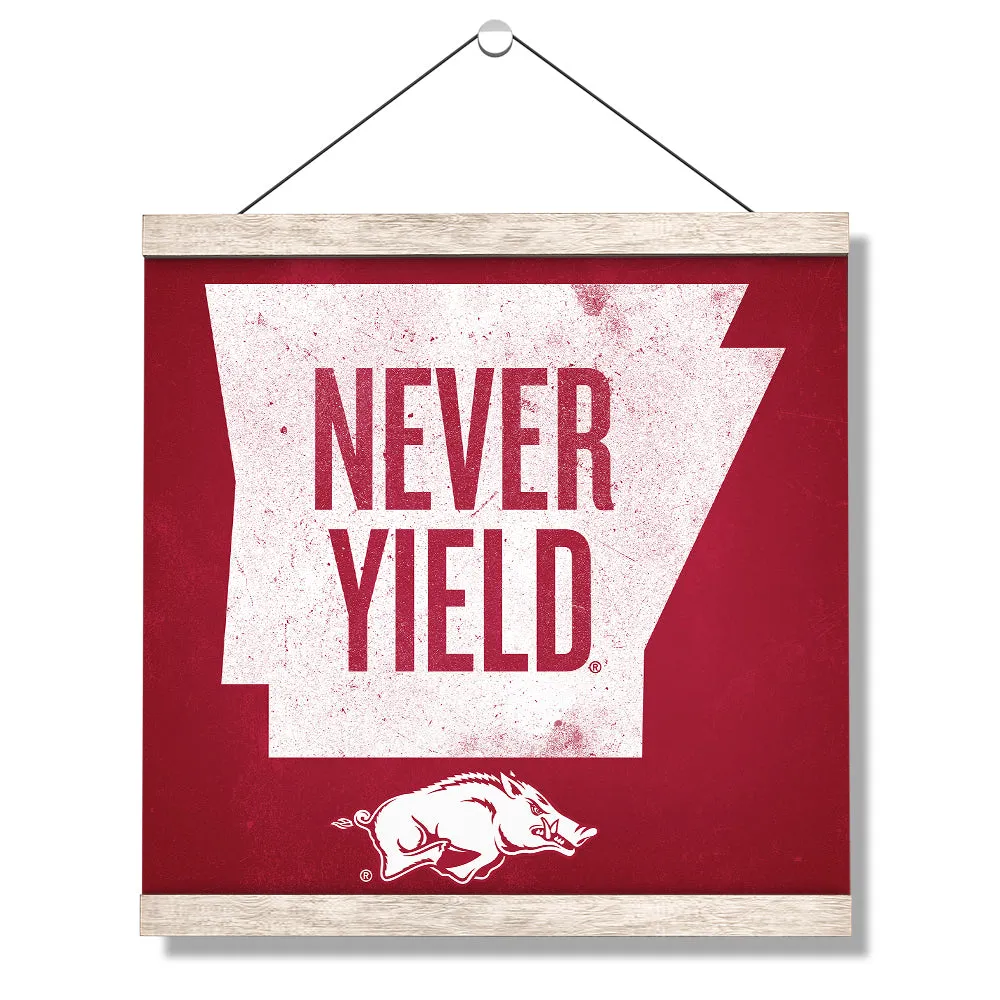 Arkansas Razorbacks - Arkansas Never Yield State