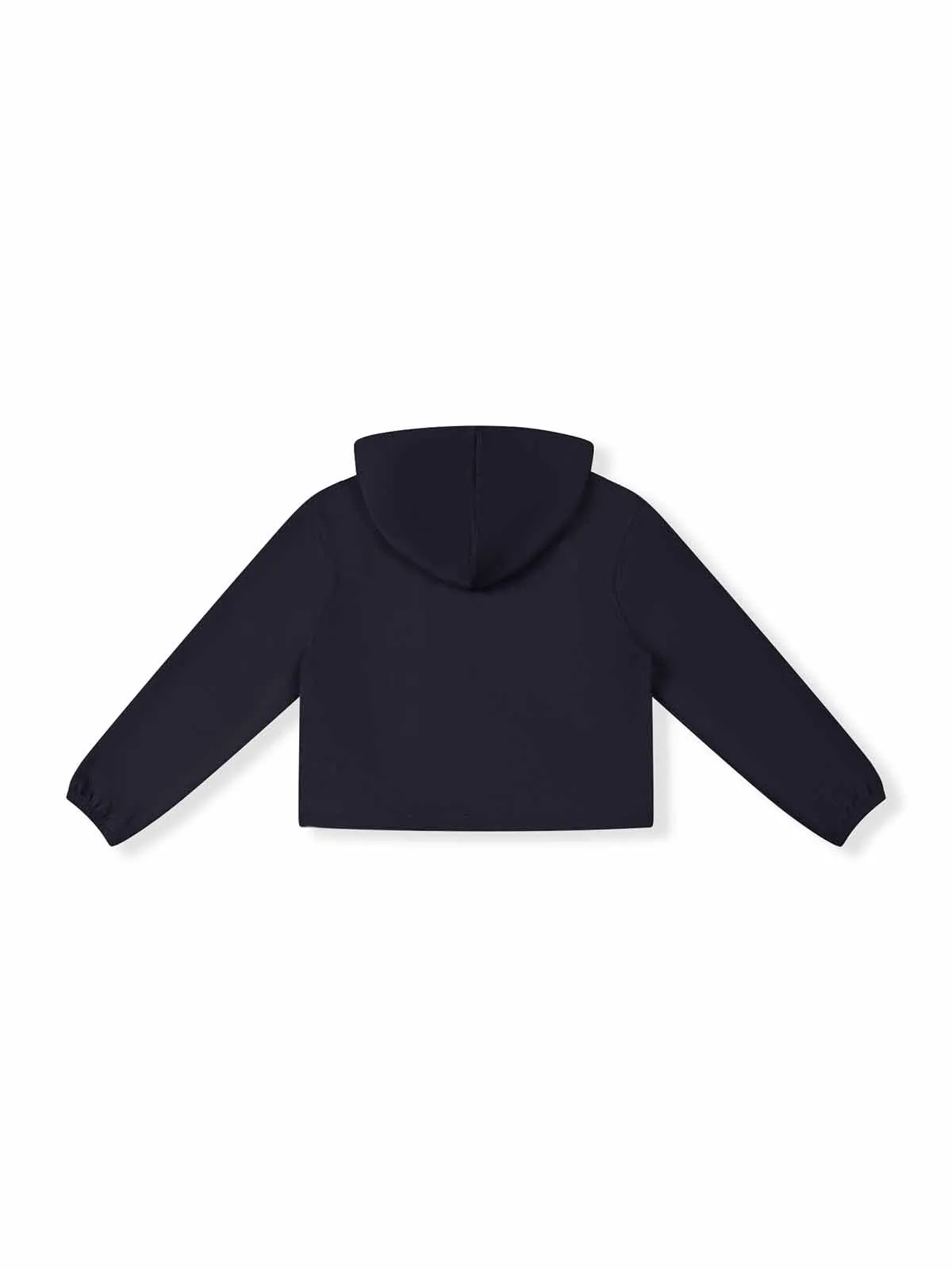 ASOBIO Cozy Drop Shoulder Half-Zip Pullover Hoodie