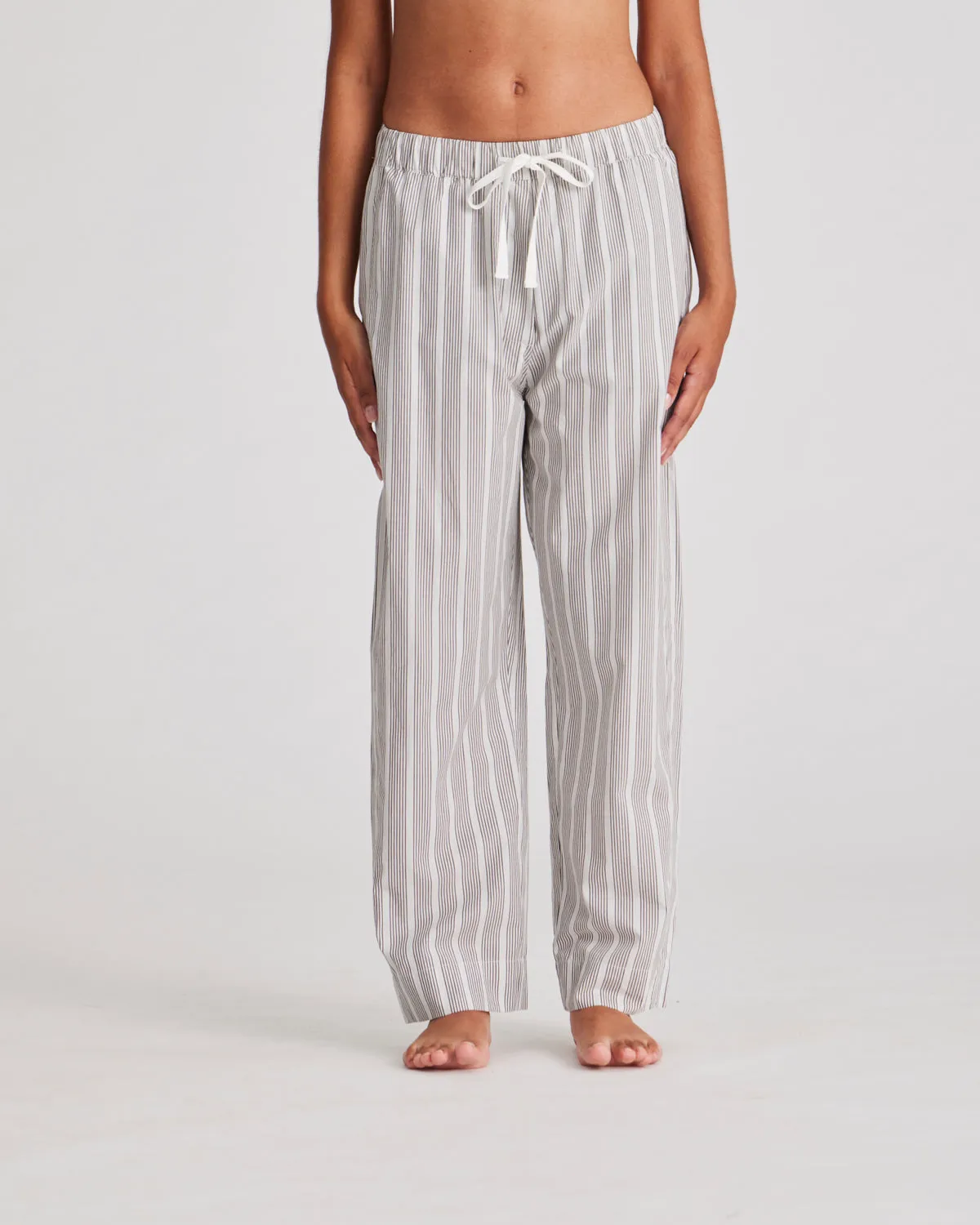 Astrid Pant Cotton Striped - Pin Stripe