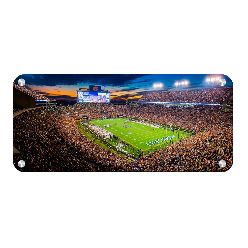 Auburn Tigers - Auburn Lights Panoramic