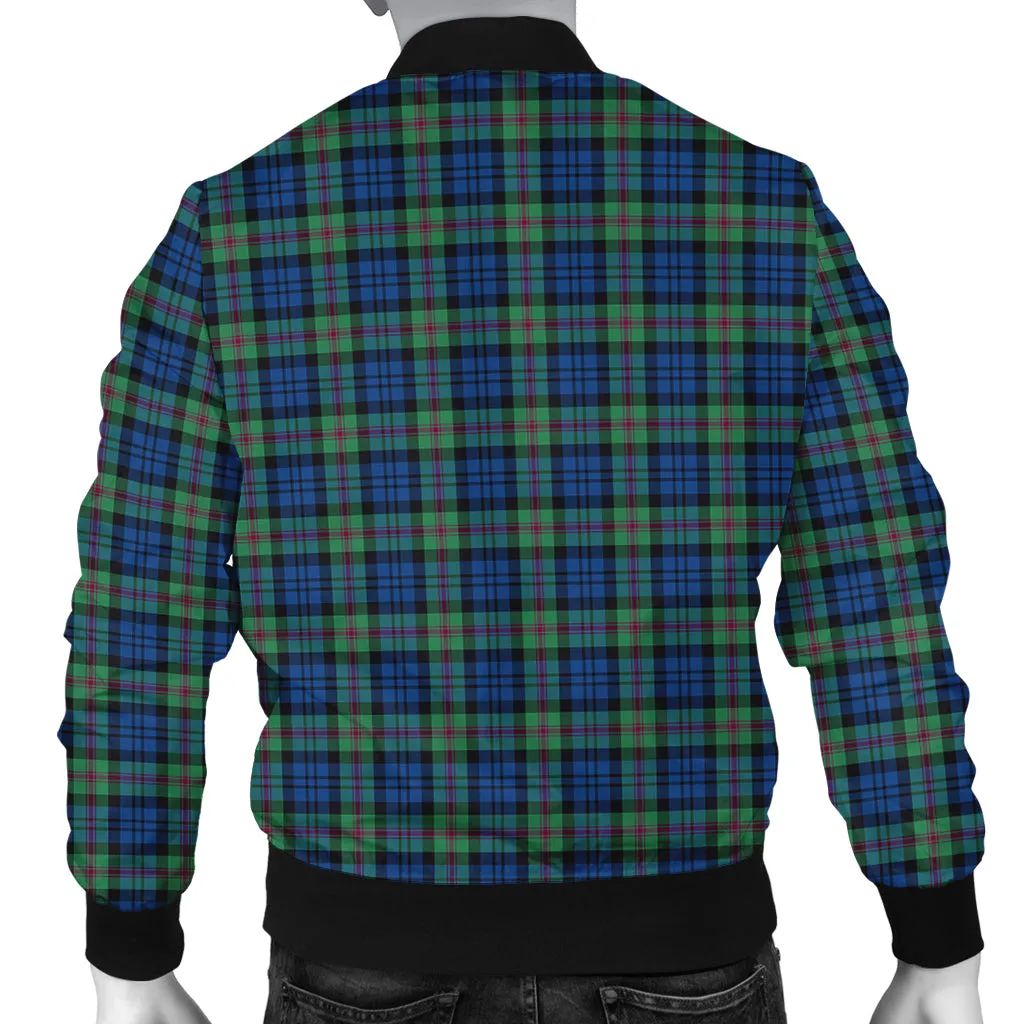 Baird Ancient Tartan Bomber Jacket with Family Crest