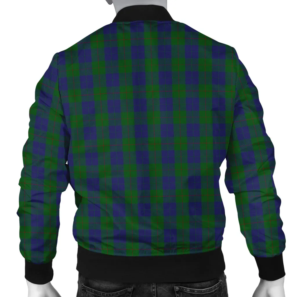 Barclay Tartan Bomber Jacket with Family Crest