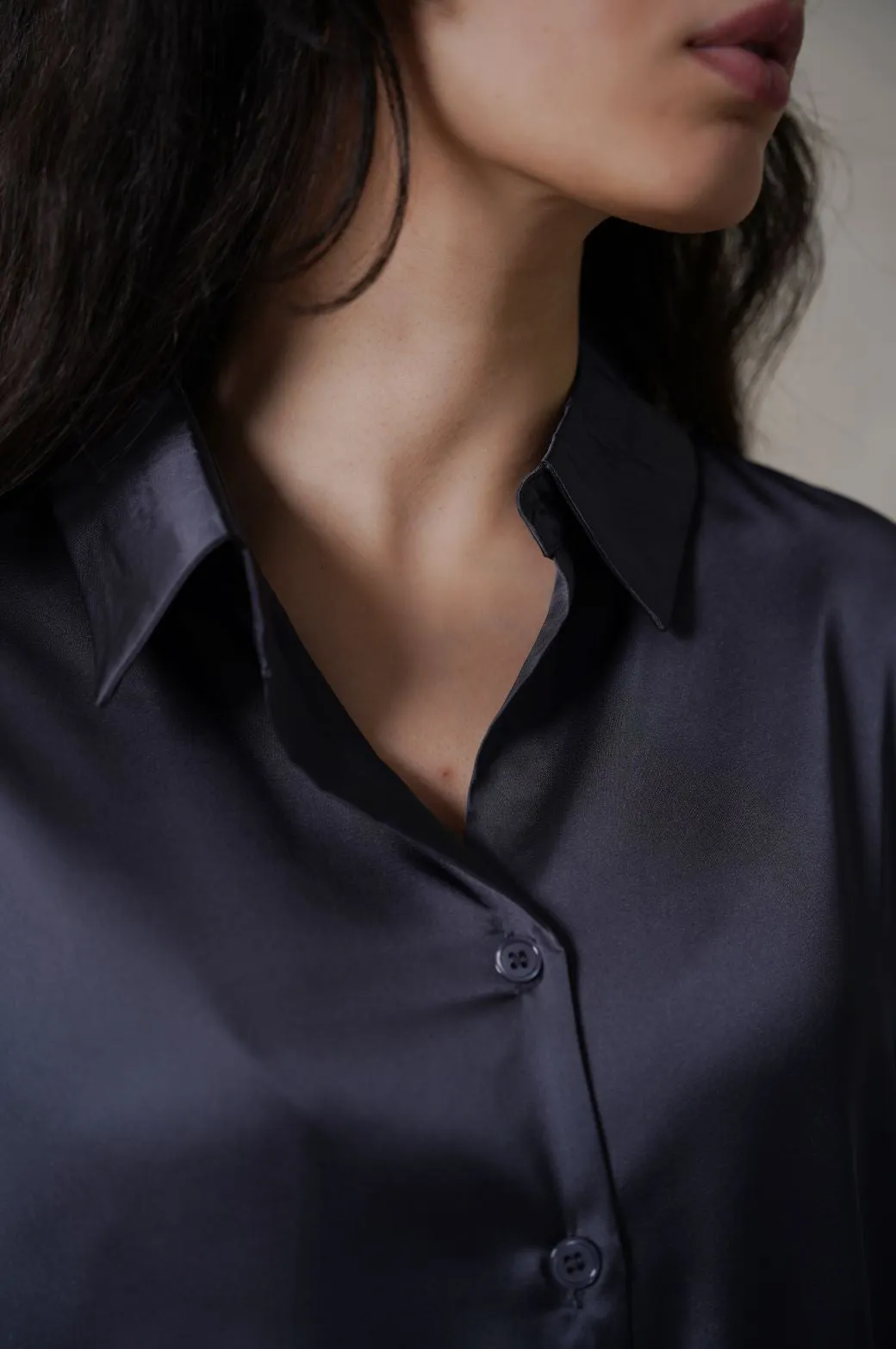 BASIC SILK SHIRT