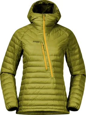 Bergans Women&#x27;s Cecilie Down Light Anorak Trail Green/Dark Olive Green | Buy Bergans Women&#x27;s Cecilie Down Light Anorak Trail Green/Dark Olive Green here | Outnorth