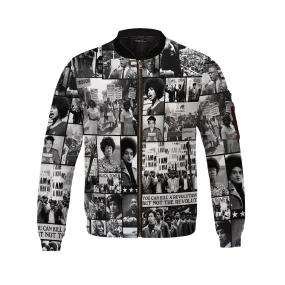 Black Power Images Bomber Jacket