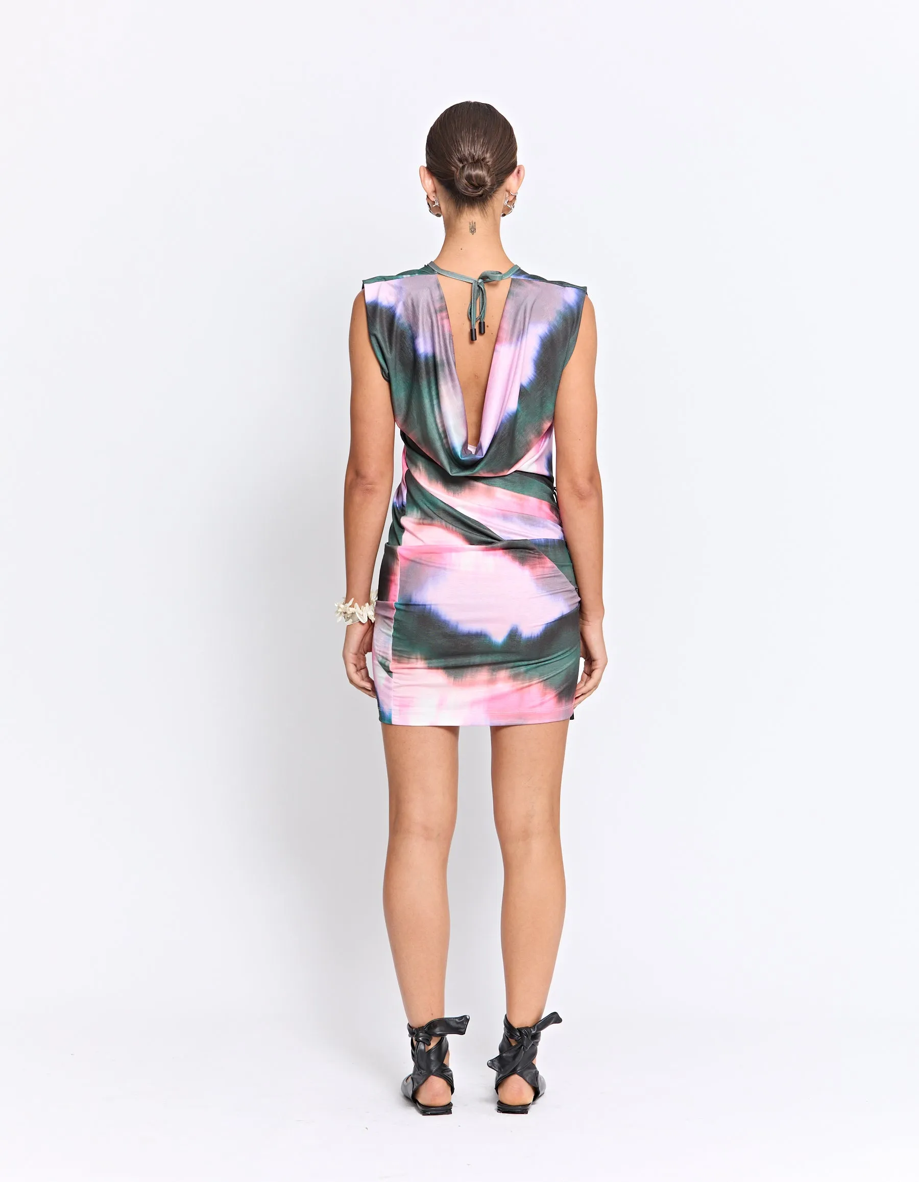 CALLOWAY REVERSIBLE MINI DRESS | PINK HAZE