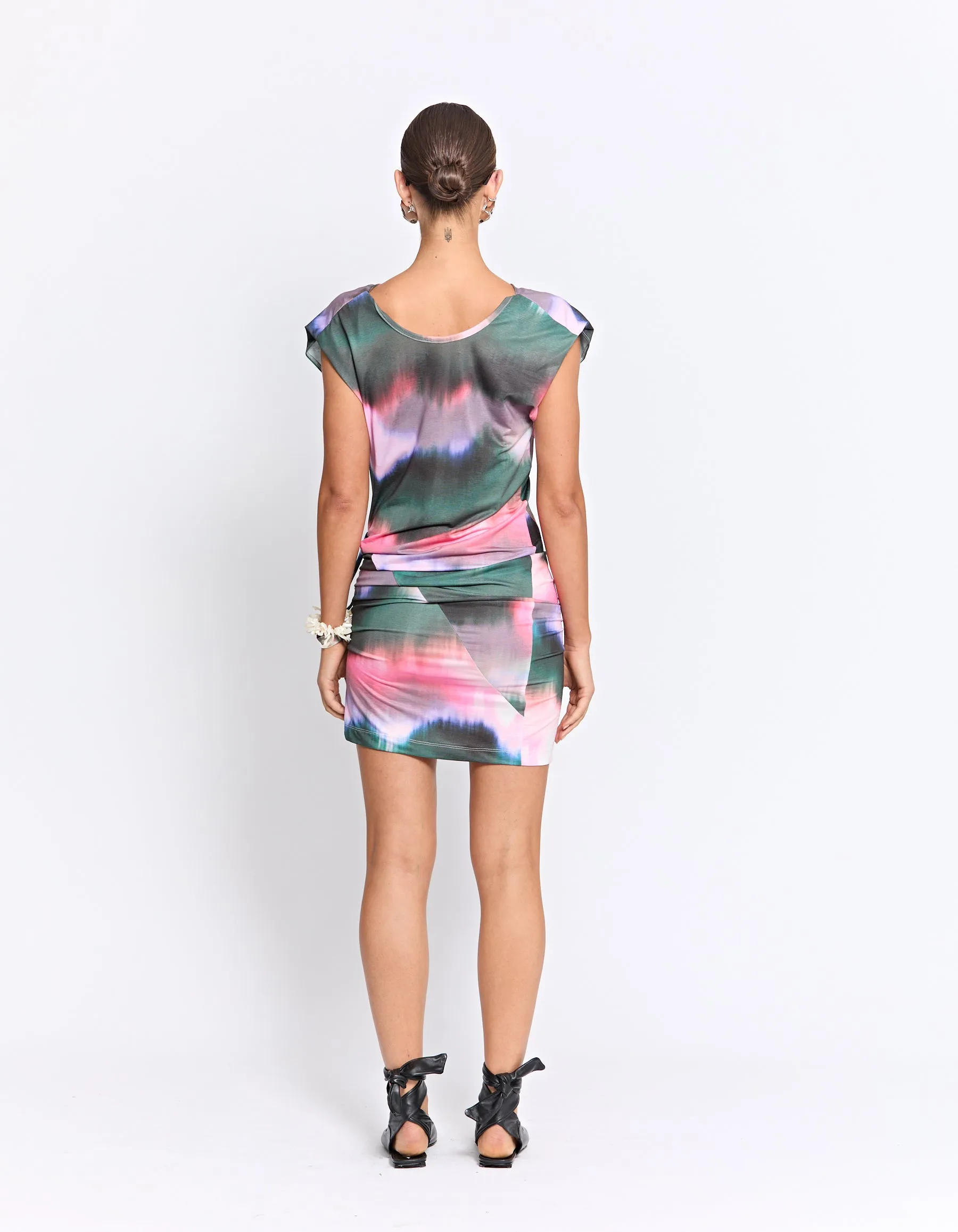 CALLOWAY REVERSIBLE MINI DRESS | PINK HAZE