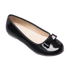 Camille Flats Ptn Black