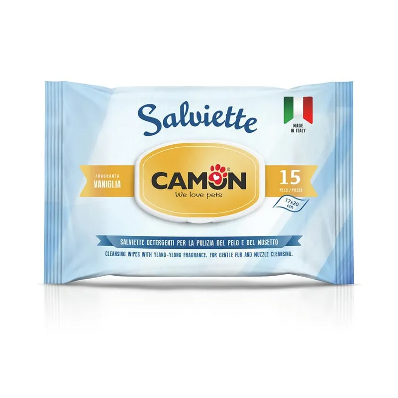 CAMON WIPES - VANIGLIA 15PCS