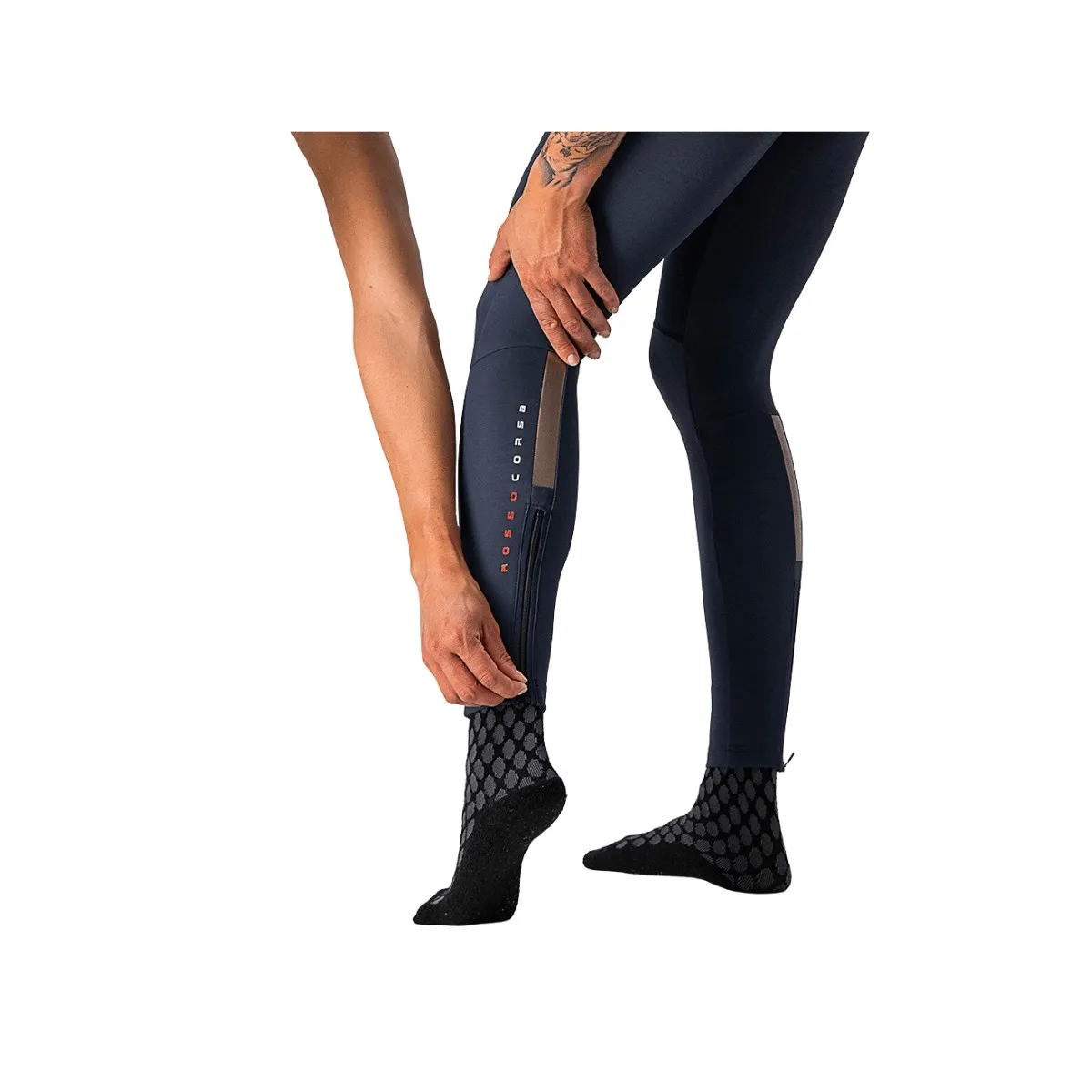 Castelli Sorprasso Ros Bib Tights Blue Bronce Woman