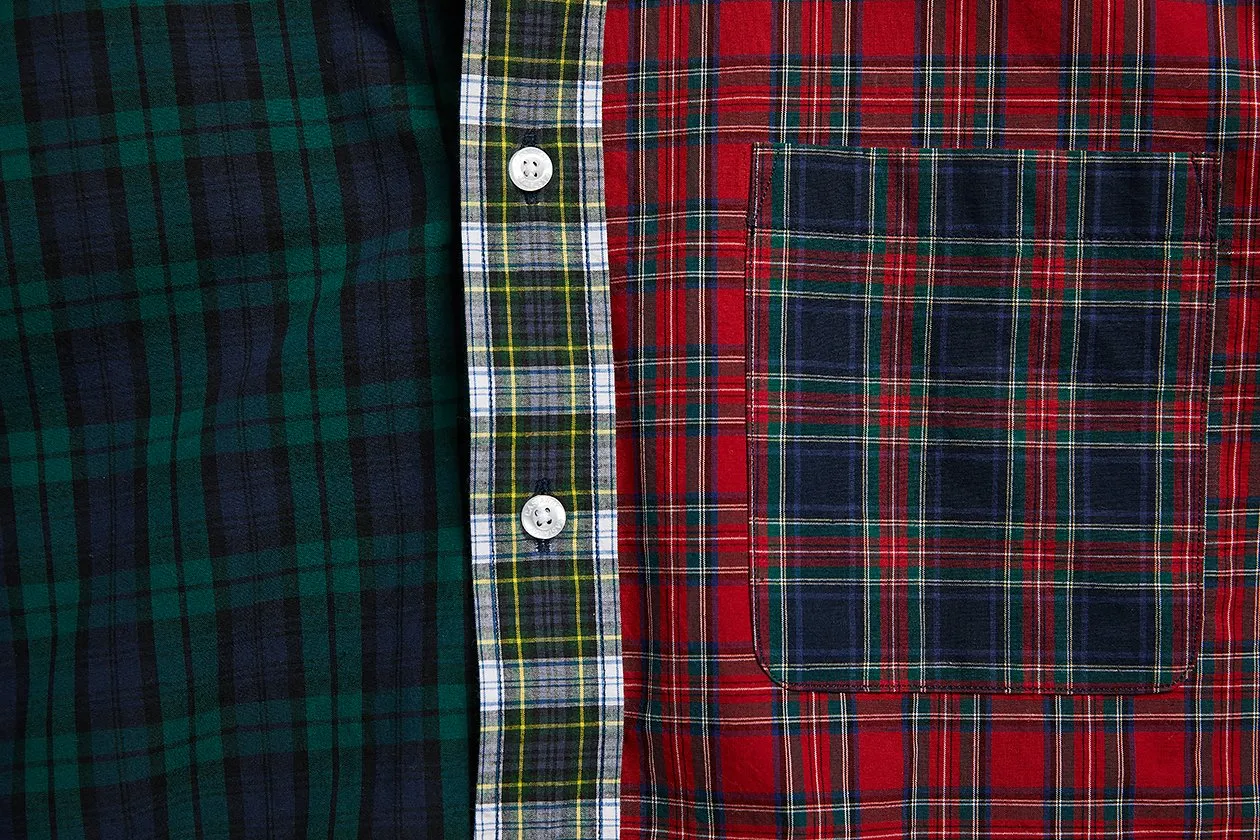 Chase Shirt Party Panel Tartan Plaid