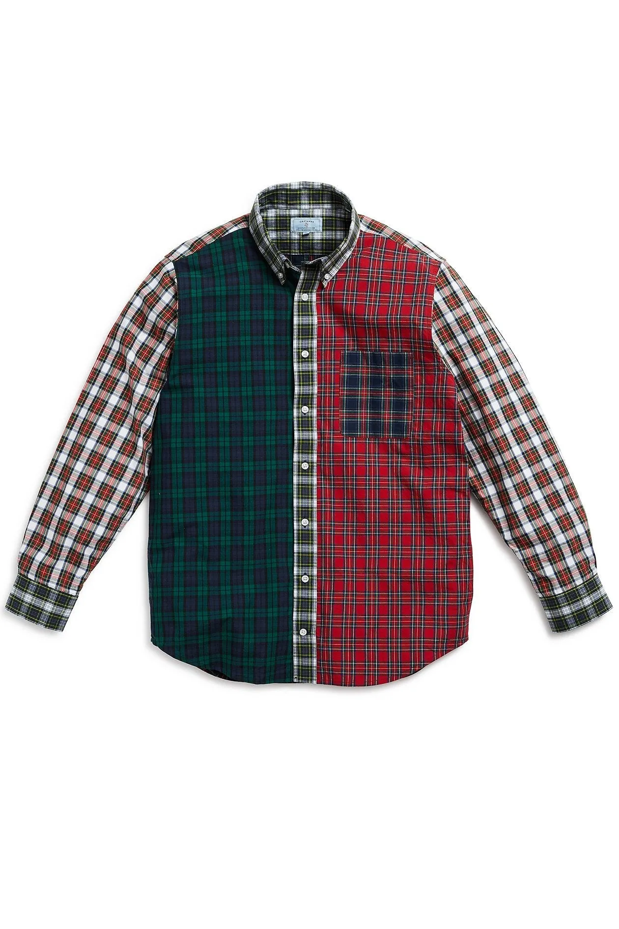 Chase Shirt Party Panel Tartan Plaid