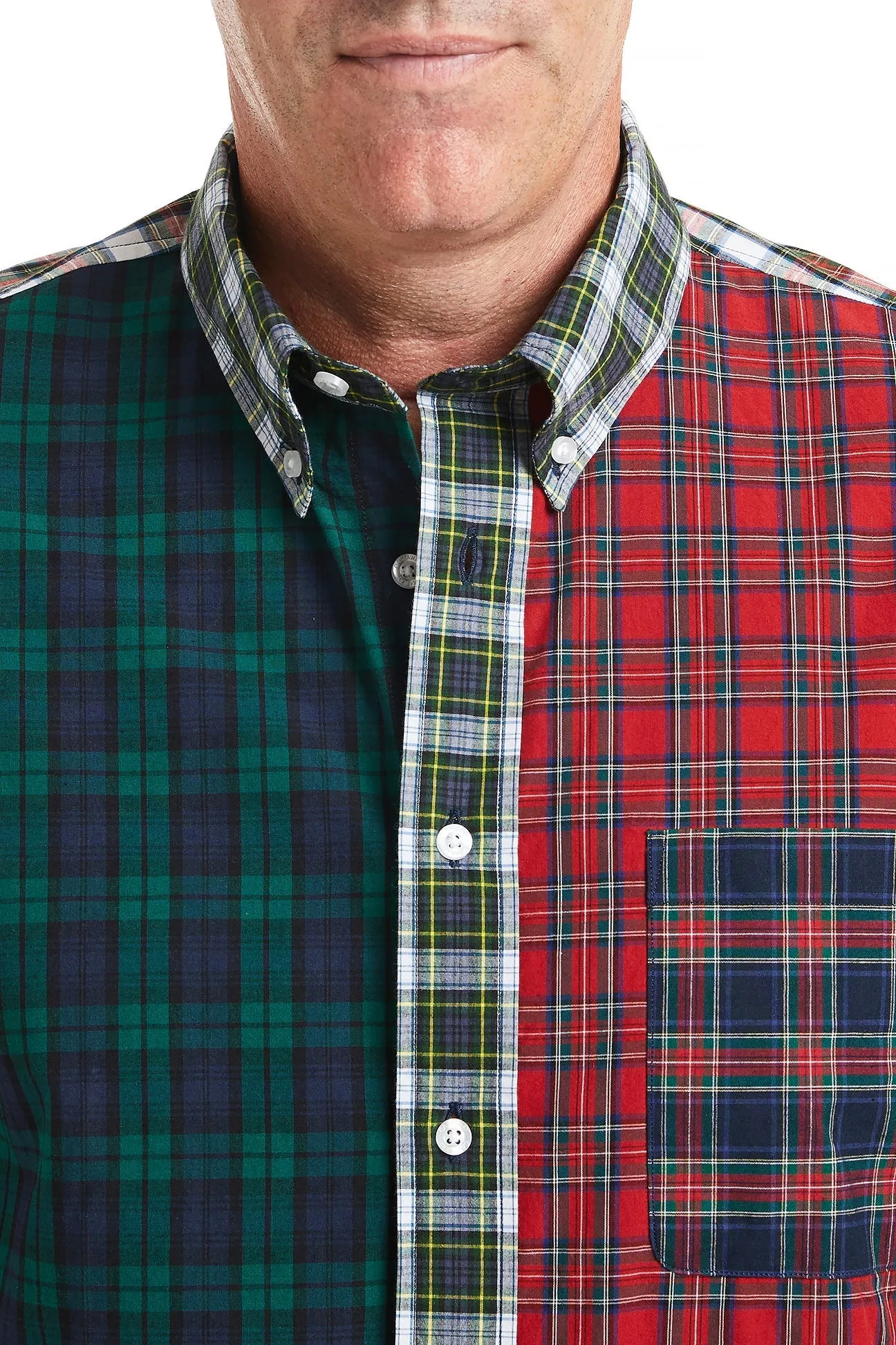 Chase Shirt Party Panel Tartan Plaid