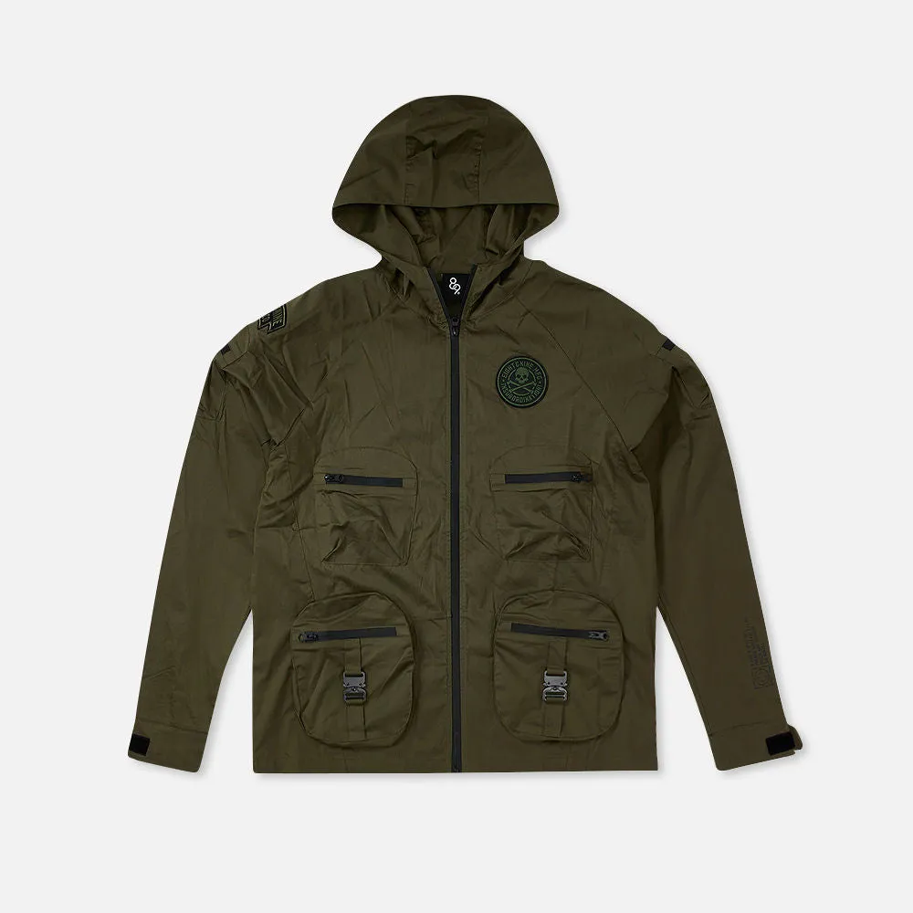 Combat Nylon Jacket Olive