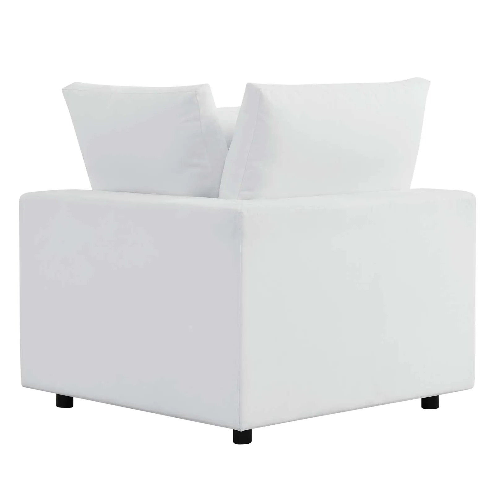 Commix Sunbrella® Outdoor Patio Loveseat White EEI-5577-WHI