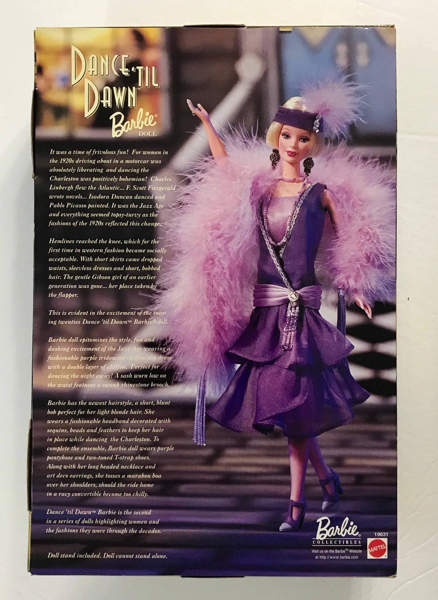 Dance Til Dawn Barbie Doll- Great Fashions of the 20th Century: 1920s (1998) NRFB