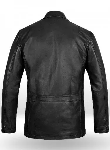 Daniel Craig Leather Blazer - Ljh0749