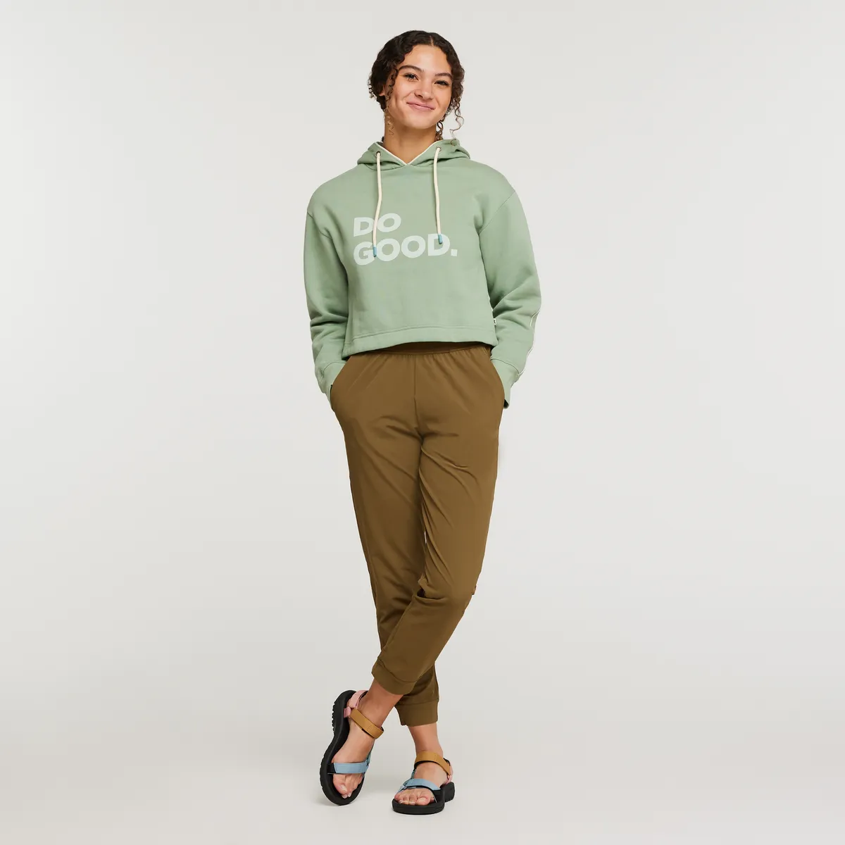 Do Good Crop Sweatshirt - Women's