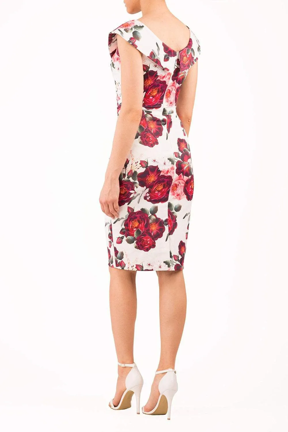 Eliza Sleeveless Print Dress