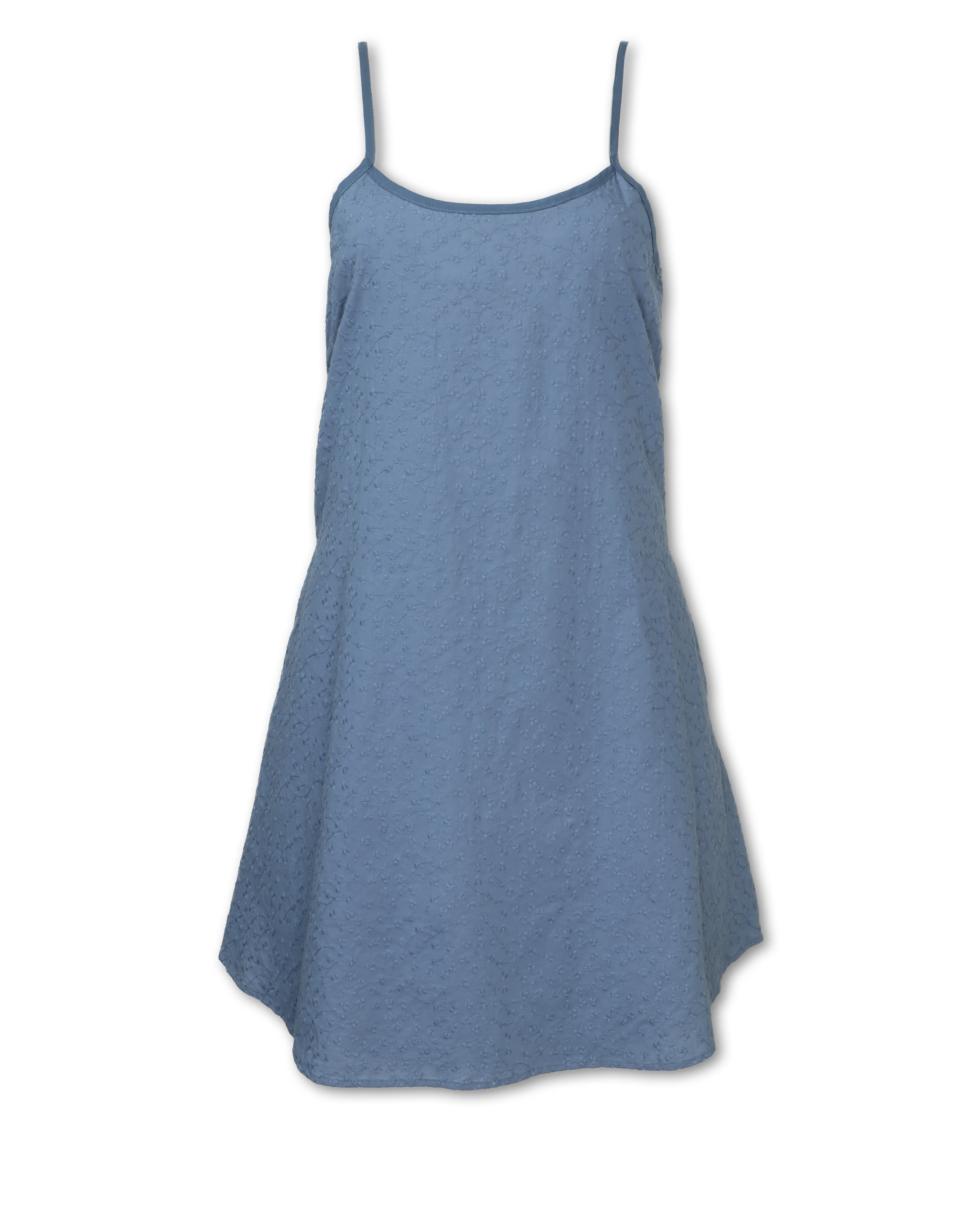 EMBROIDERED SLIP DRESS - SHIPS 3/1/25