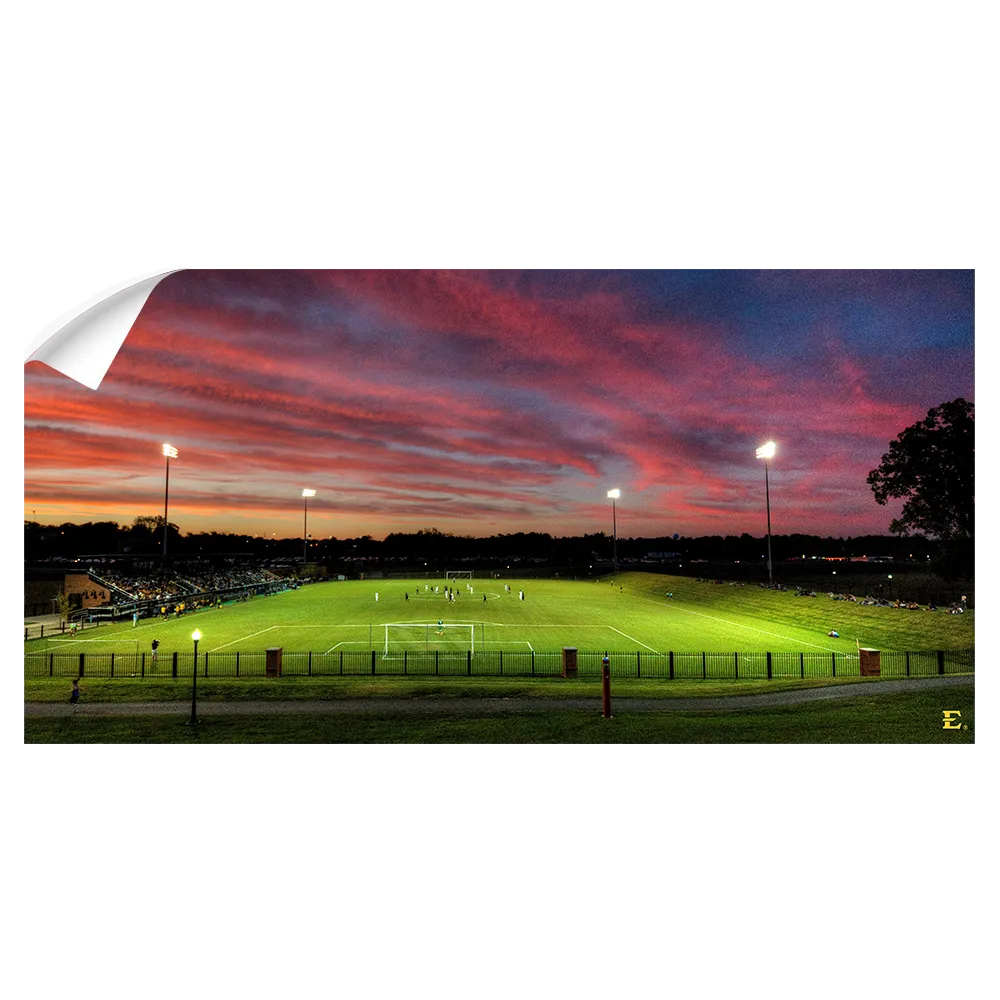 ETSU - Soccer Sunset Panoramic