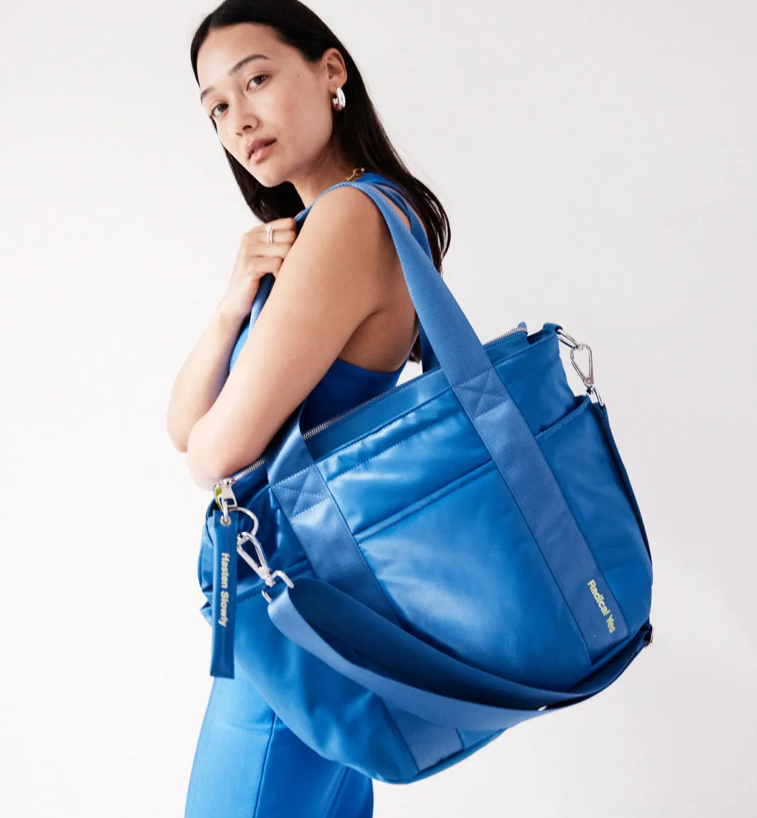 Everything 86 Tote Bag | Retro Blue