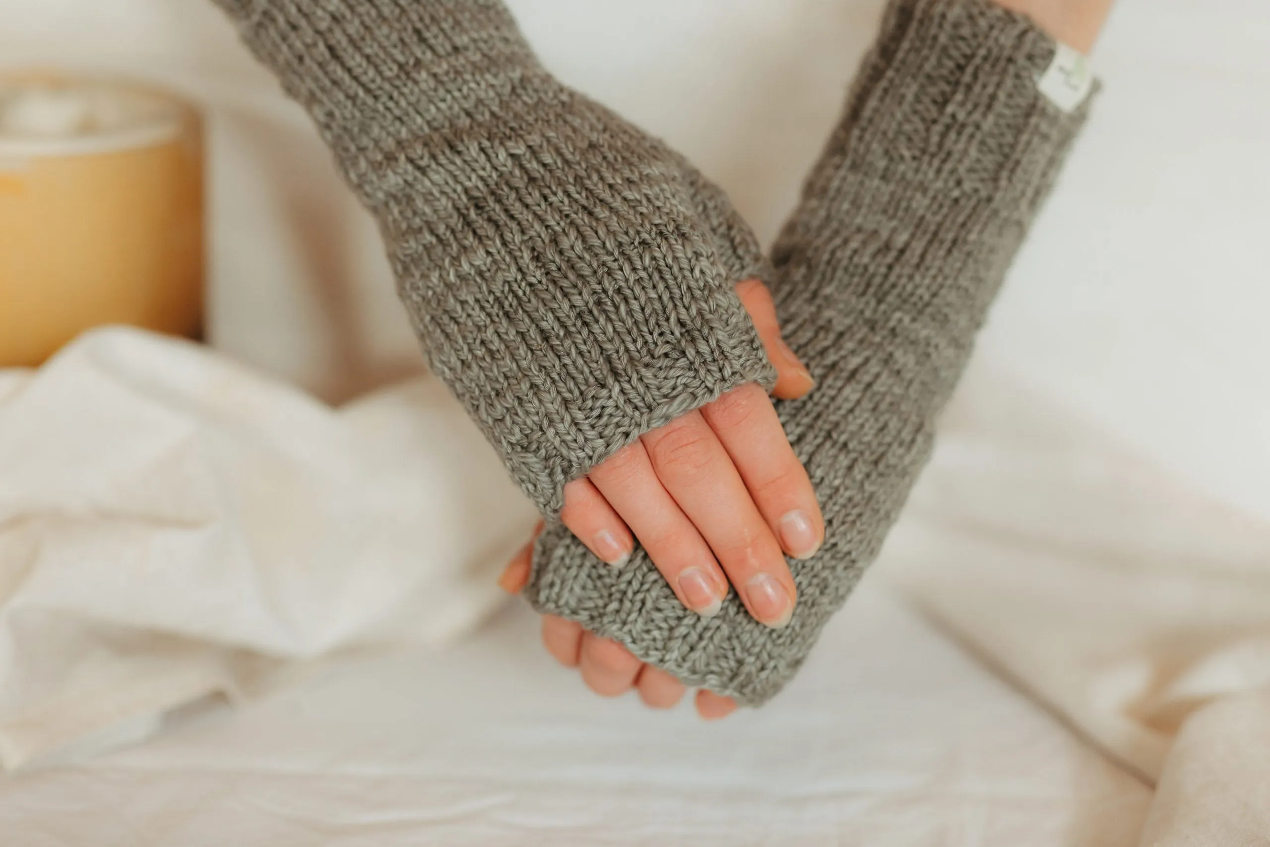 Fingerless Gloves (Bamboo/Organic Cotton) | Organic Gloves