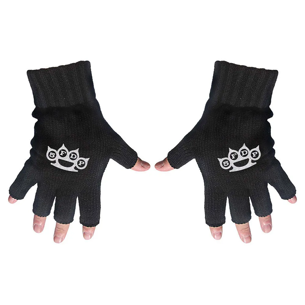 Five Finger Death Punch Fingerless Gloves