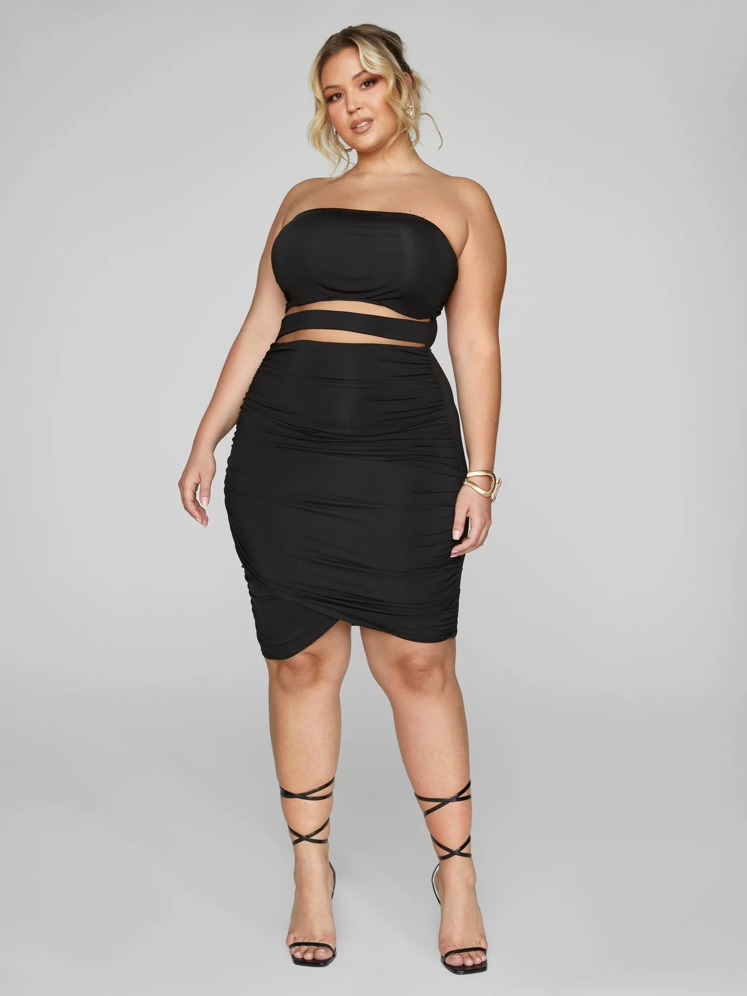 Gianna Strapless Bodycon Dress