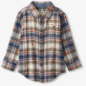 Hatley Mini Foxes Button Down Shirt