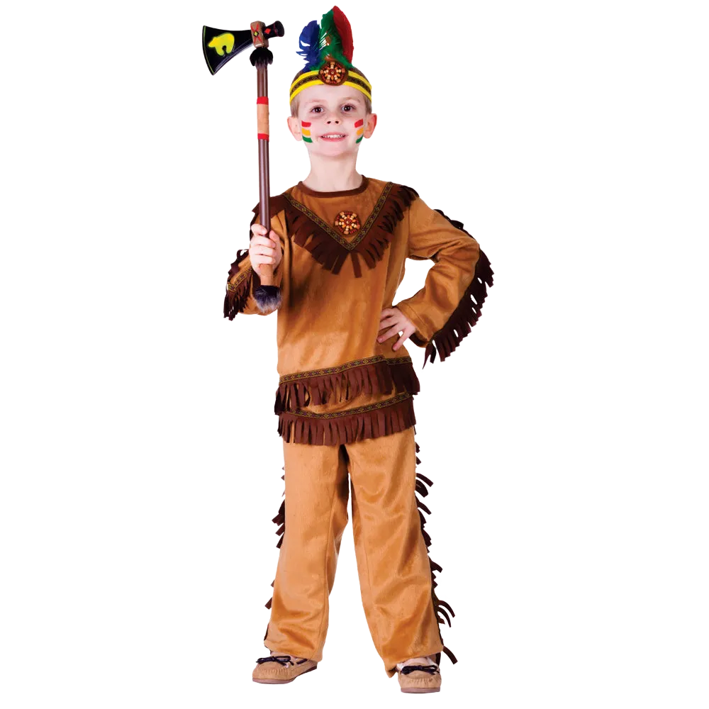 Indian Warrior Costume - Kids