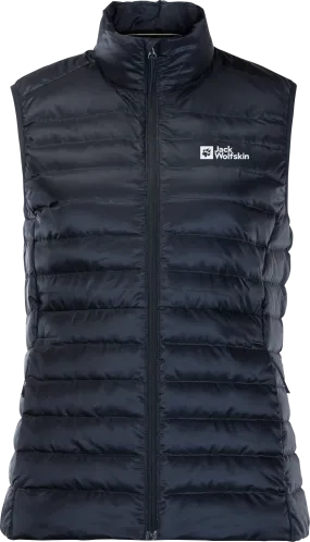 Jack Wolfskin Women&#x27;s Pack &amp; Go Down Vest Night Blue | Buy Jack Wolfskin Women&#x27;s Pack &amp; Go Down Vest Night Blue here | Outnorth