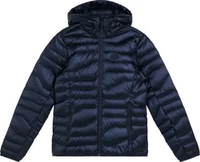 J.Lindeberg Women&#x27;s Cliff Light Down Hood JL Navy | Buy J.Lindeberg Women&#x27;s Cliff Light Down Hood JL Navy here | Outnorth