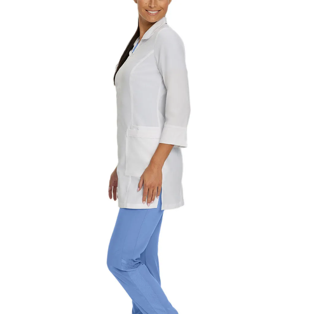 Ladies' FIT Front Zipper Labcoat