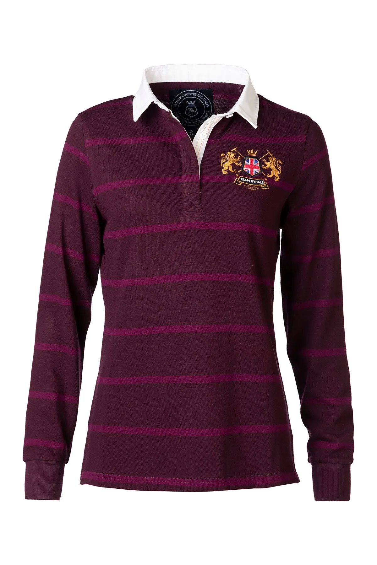 Ladies Striped Rugby Shirt - Ruby II