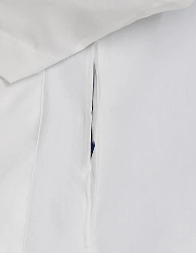 Landau 39 Inch Unisex Three Pocket Plain Back Long Lab Coat