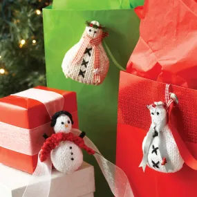 Lily Sugar'n Cream Snowmen Ornaments