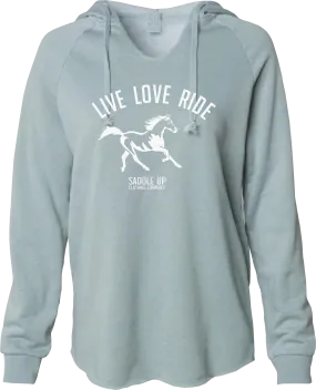 Live Love Ride Cozy Lightweight Hoodie