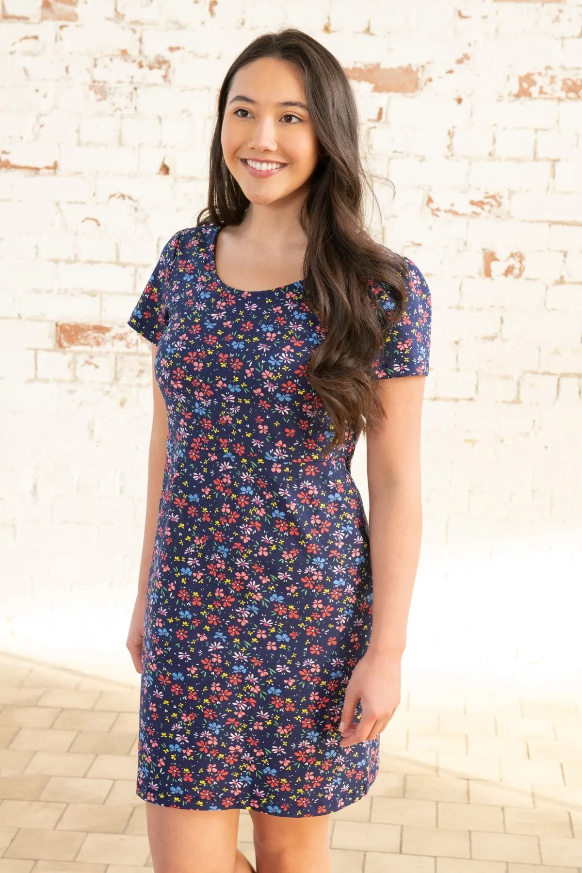 Lydia Dress - Multi Floral