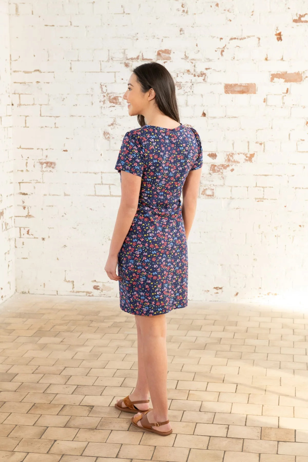 Lydia Dress - Multi Floral